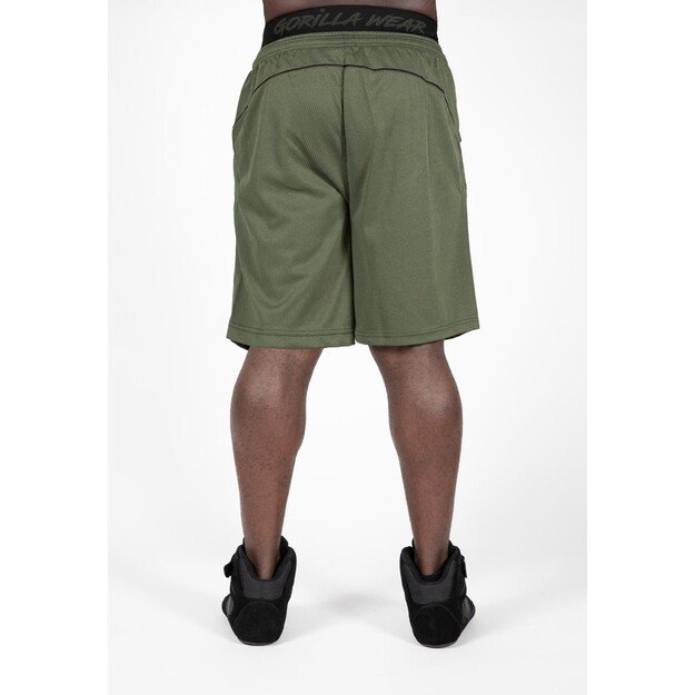 Gorilla Wear Mercury Mesh Shorts - Army Green/Black