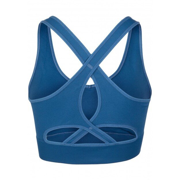 Gorilla Wear Hilton Seamless Sports Bra - Blue