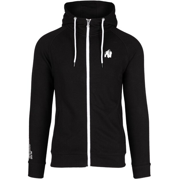 Gorilla Wear Payette Zipped Hoodie - Black