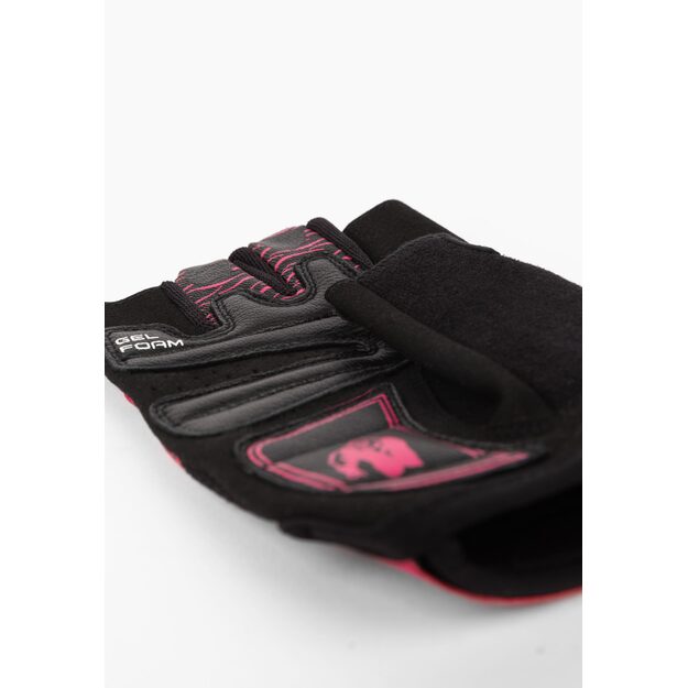 Gorilla Wear Women s Fitness Gloves 2.0 - Black/Pink 1