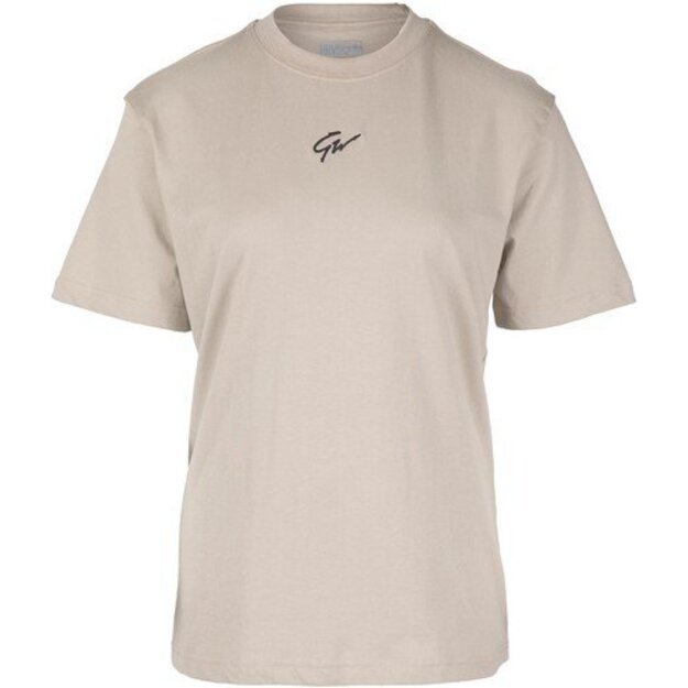 Gorilla Wear Bixby Oversized T-Shirt - Beige