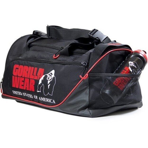 Gorilla Wear Jerome Gym Bag - Black/Red