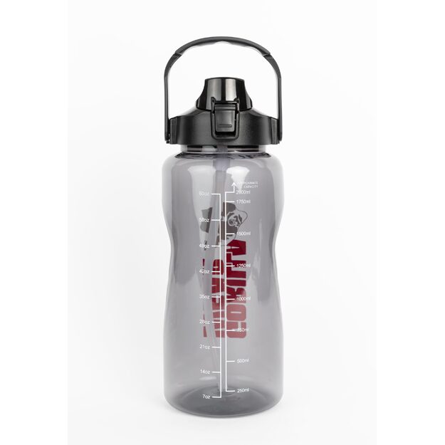 Gorilla Wear Water Bottle With Sleeve 2L - Black