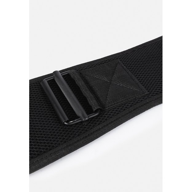 Gorilla Wear 6 inch Padded Mesh Lifting Belt - Black 1