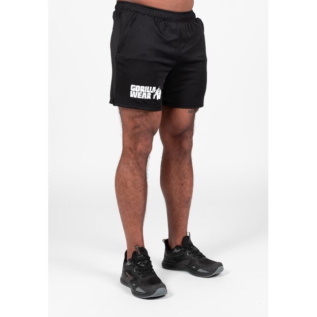 Gorilla Wear Miles Mesh Shorts - Black 7