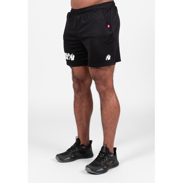Gorilla Wear Miles Mesh Shorts - Black 8