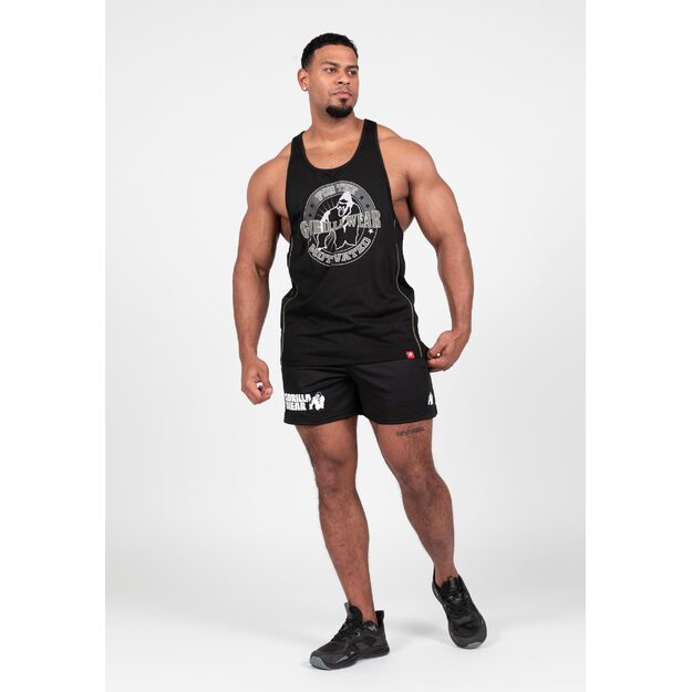 Gorilla Wear Miles Mesh Shorts - Black 1