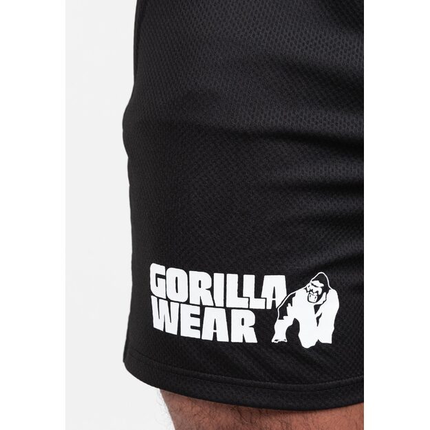 Gorilla Wear Miles Mesh Shorts - Black 3