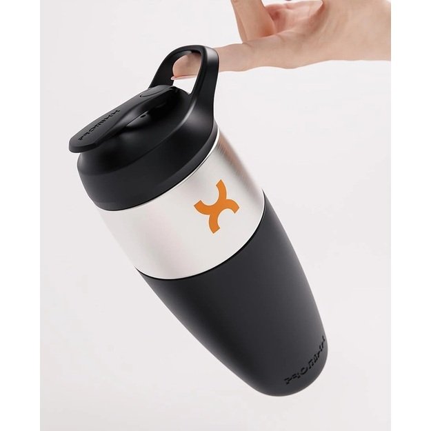 Promixx Pursuit Stainless Steel Shaker 950ml Black 1