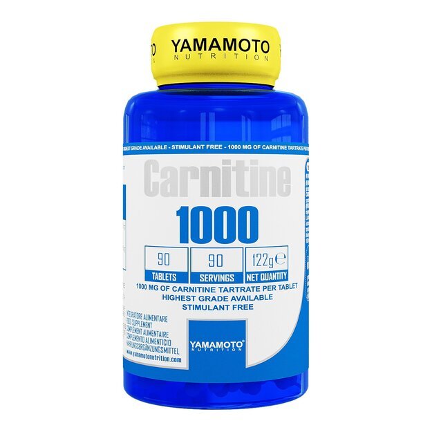 Yamamoto L-Carnitine 1000 90 tabl. Yamamoto L-Carnitine 1000 90 tabl.