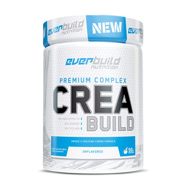 EverBuild Nutrition Crea Build 300g (kreatinų mix) EverBuild Nutrition Crea Build 300g (kreatinų mix)