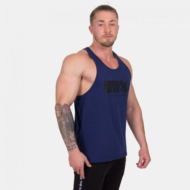 Gorilla Wear Classic Tank Top NAVY