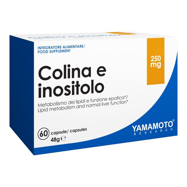 Yamamoto Nutrition Cholinas ir inositolis 60 kaps Yamamoto Nutrition Cholinas ir inositolis 60 kaps