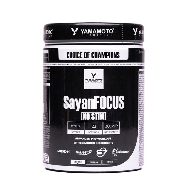 Yamamoto Nutrition SayanFOCUS NO STIM 300g Yamamoto Nutrition SayanFOCUS NO STIM 300g