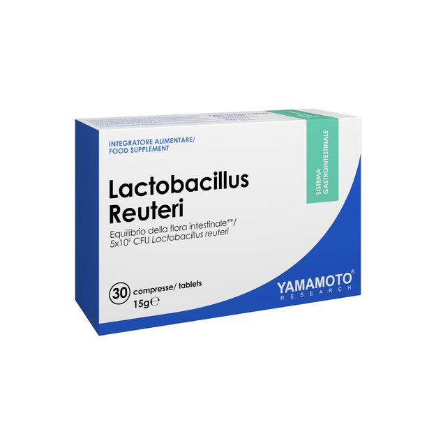 Yamamoto Nutrition Lactobacillus Reuteri 30 tabl. Yamamoto Nutrition Lactobacillus Reuteri 30 tabl.