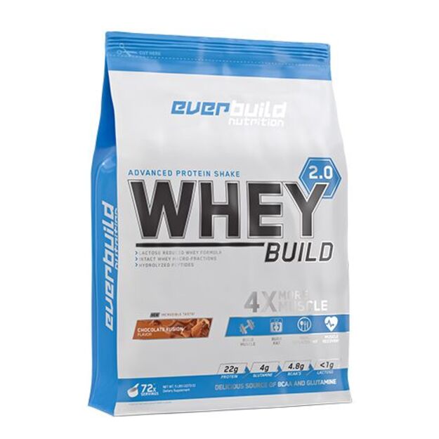 EverBuild Nutrition Whey Build 2.0 NEW 2270g (ZIP BAG ) EverBuild Nutrition Whey Build 2.0 NEW 2270g (ZIP BAG )