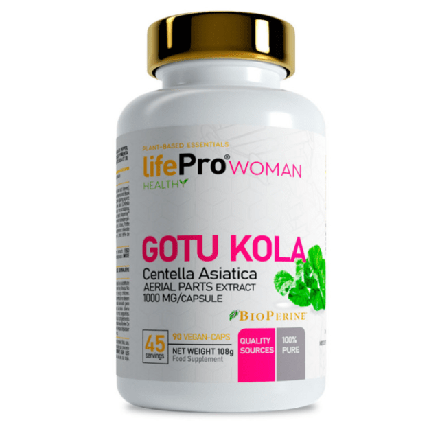 Life Pro Woman Healthy Gotu Kola Centella asiatica 90 kaps Life Pro Woman Healthy Gotu Kola Centella asiatica 90 kaps