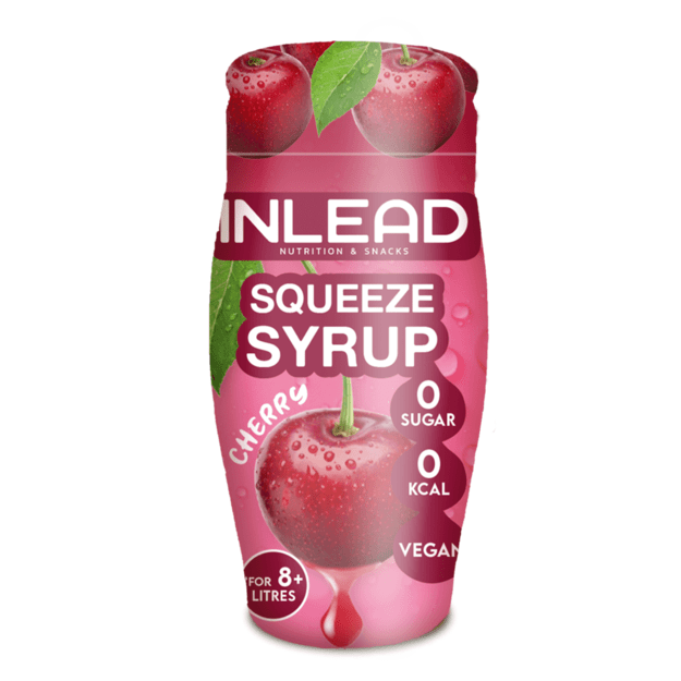 Inlead Squeeze Sirupas 65ml vandeniui paskaninti (Cherry)