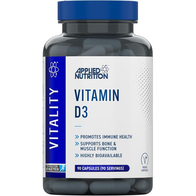 Applied Nutrition Vitamin D 90 tabl. Applied Nutrition Vitamin D 90 tabl.