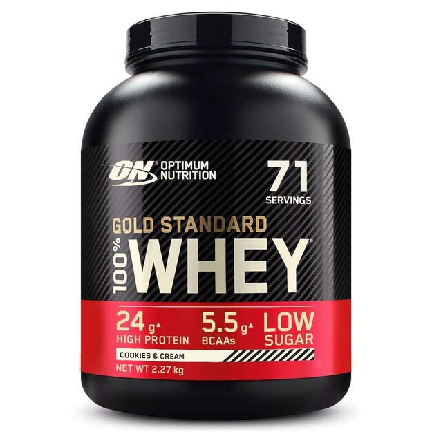 ON 100% Whey Gold Standard 2270 g Cokies and Cream