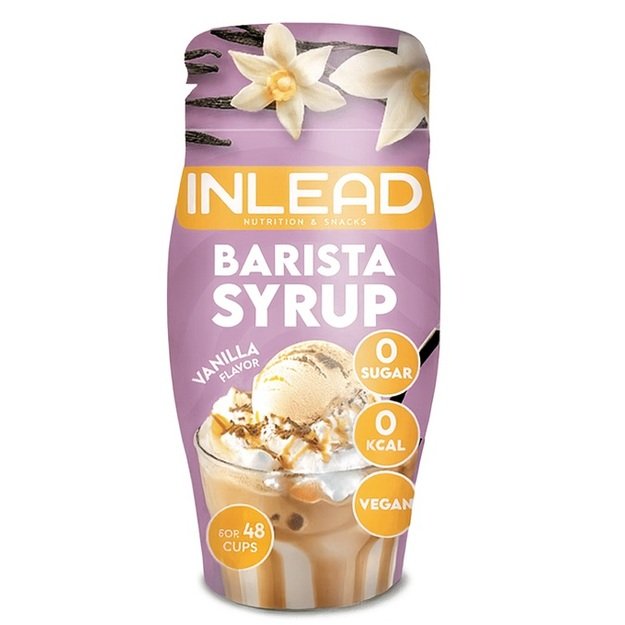 Inlead Barista sirupas - 65 ml vanilės skonio