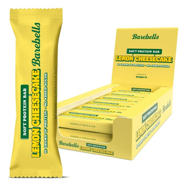 Barebells Protein Bar 55g x12 vnt Lemon Cheessecake 