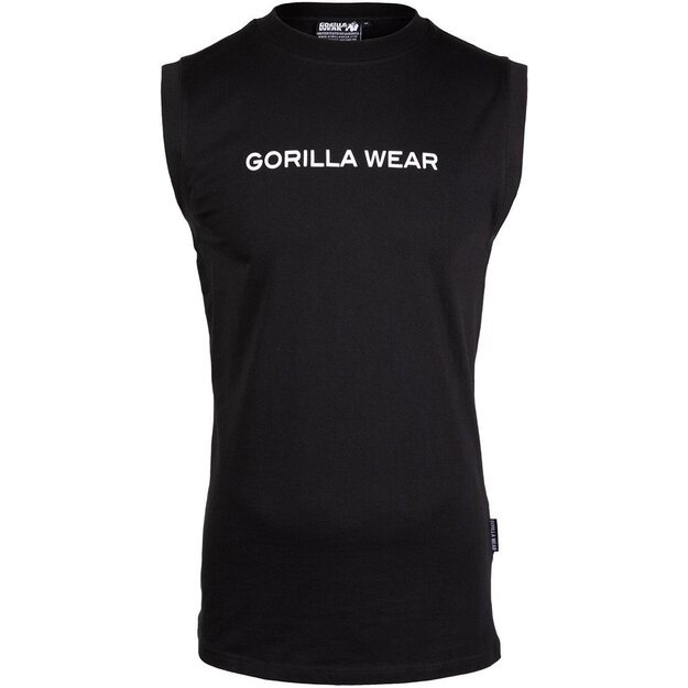 Gorilla Wear Sorrento Sleeveless T-Shirt - Black