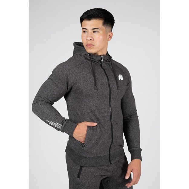 Gorilla Wear Payette Zipped Hoodie - Gray