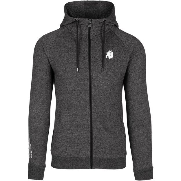 Gorilla Wear Payette Zipped Hoodie - Gray