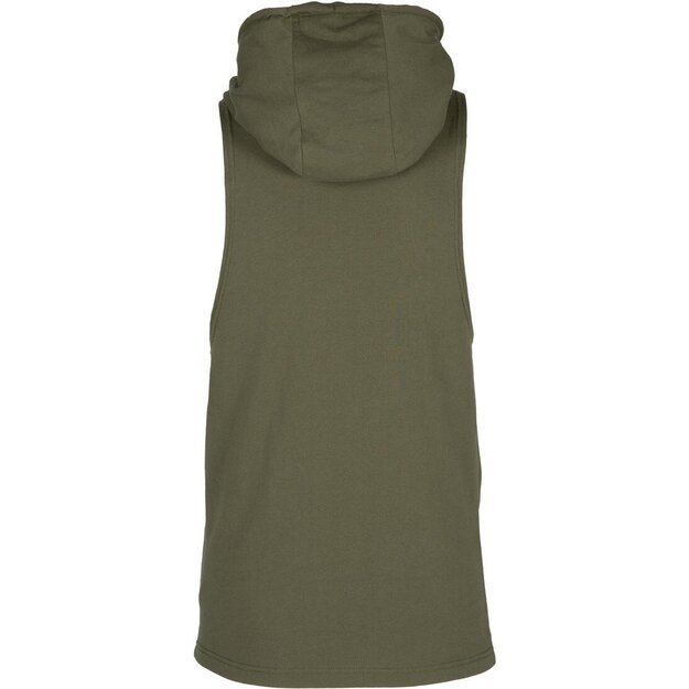 Gorilla Wear Rogers Hooded Tank Top - Army Green