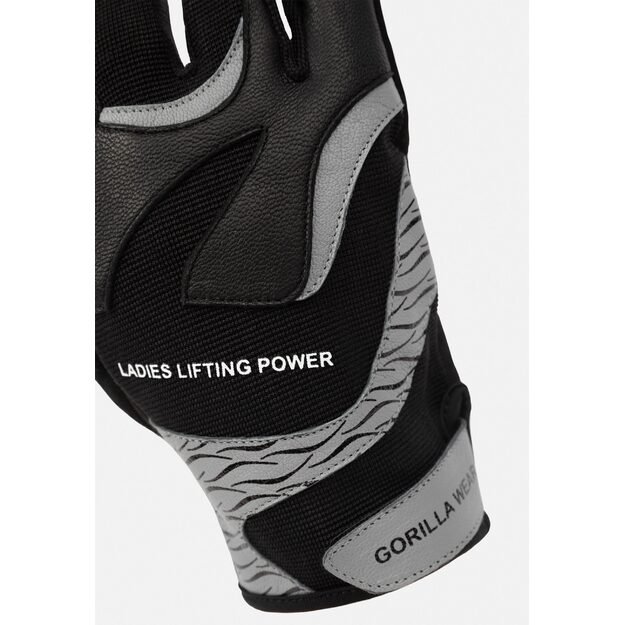 Gorilla Wear Women s Fitness Gloves 2.0 - Black/Gray 2