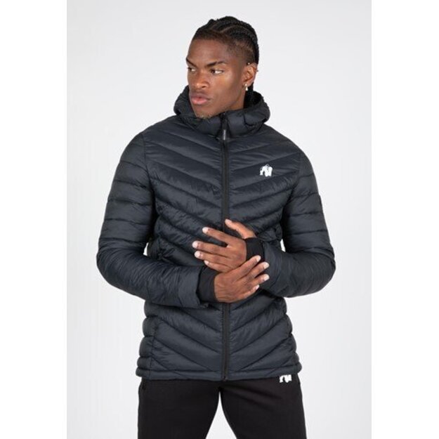 Gorilla Wear Osborn Puffer Jacket - Black 1