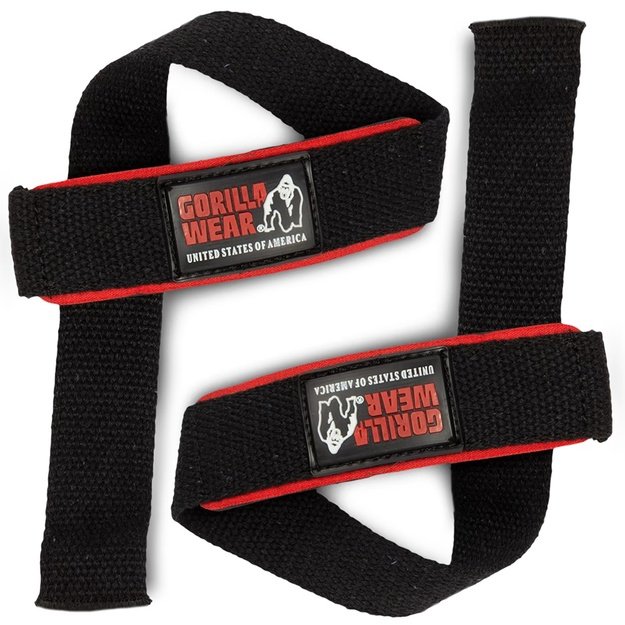 Gorilla Wear Lifting Straps (su pamink&scaron;tinimu)