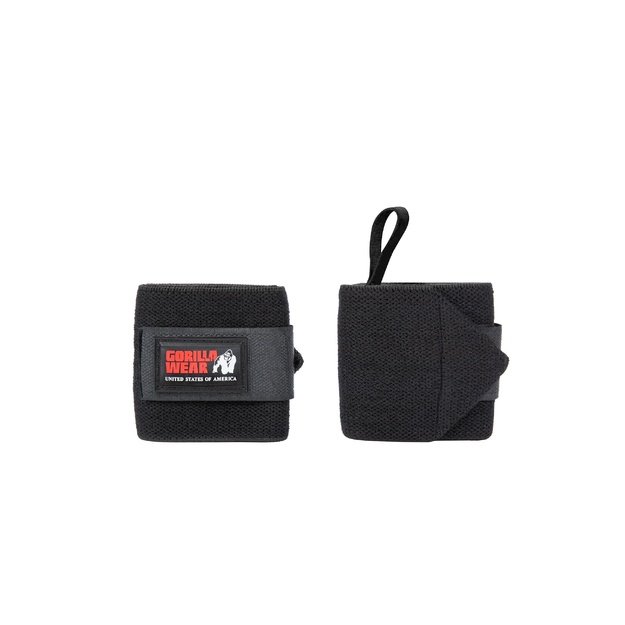 Gorilla Wear Wrist Wraps Basic &ndash; Black/Grey