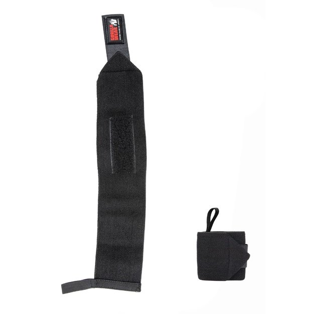 Gorilla Wear Wrist Wraps Basic &ndash; Black/Grey