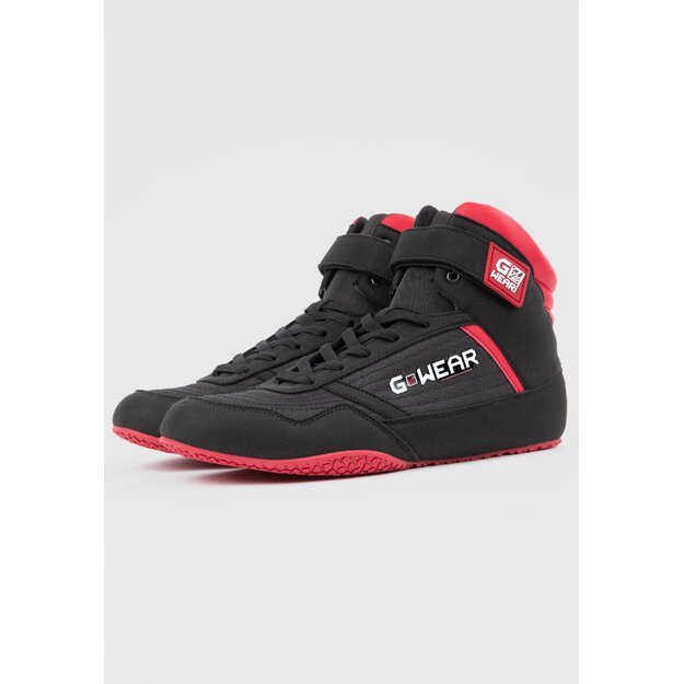 Gwear Classic High Tops - Black/Red