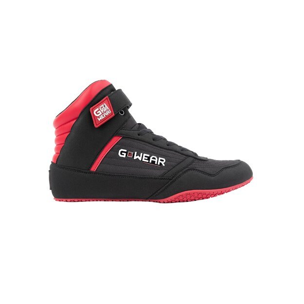 Gwear Classic High Tops - Black/Red