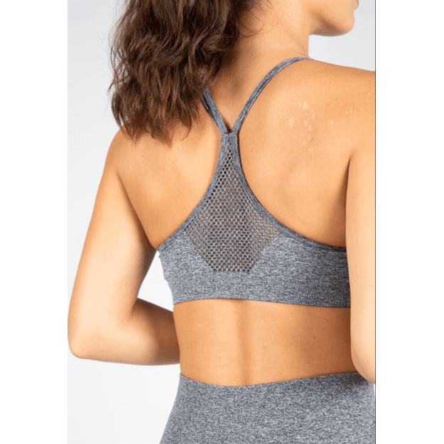 Gorilla Wear Quincy Seamless Sports Bra - Gray Melange