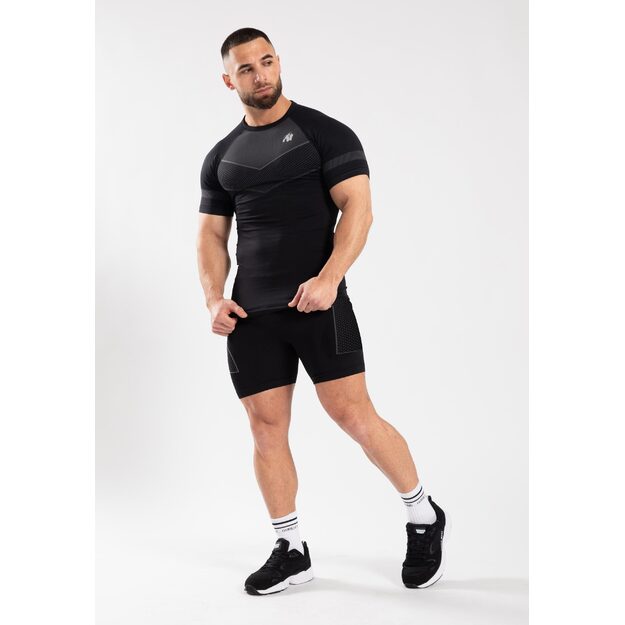 Gorilla Wear Norton Seamless T-Shirt - Black