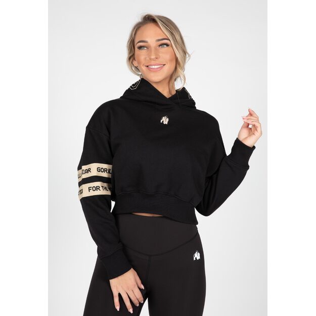 Gorilla Wear Tracey Cropped Hoodie - Black