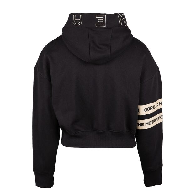 Gorilla Wear Tracey Cropped Hoodie - Black