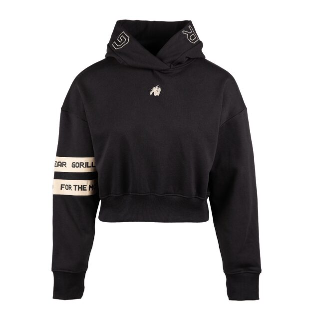 Gorilla Wear Tracey Cropped Hoodie - Black