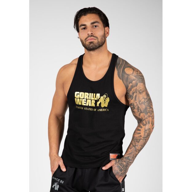 Gorilla Wear Classic Tank Top - Gold 1