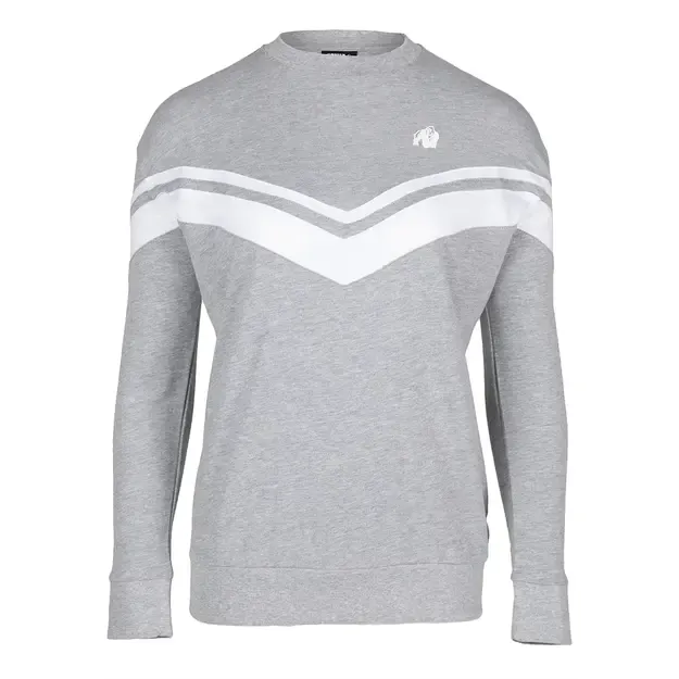 Gorilla Wear Hailey oversized džemperis - pilkai melanžinis 2