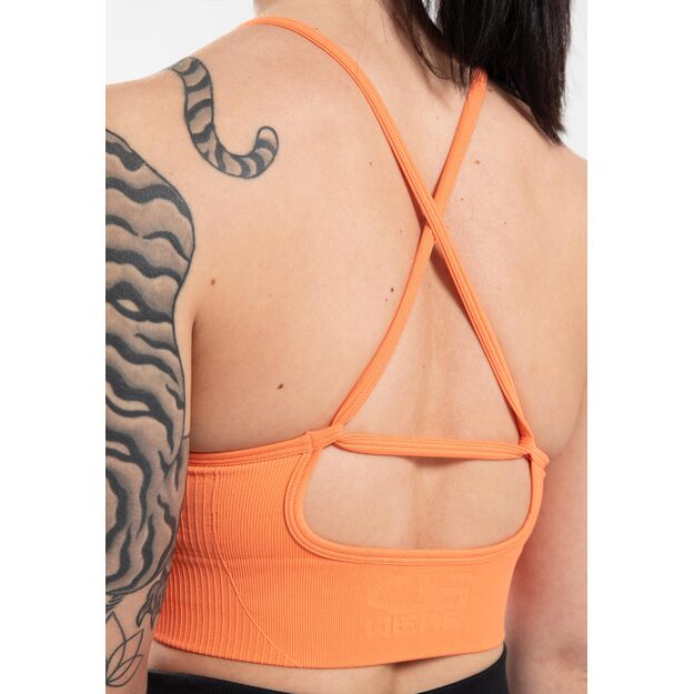 Gorilla Wear Olivia Seamless Sports Bra - Peach