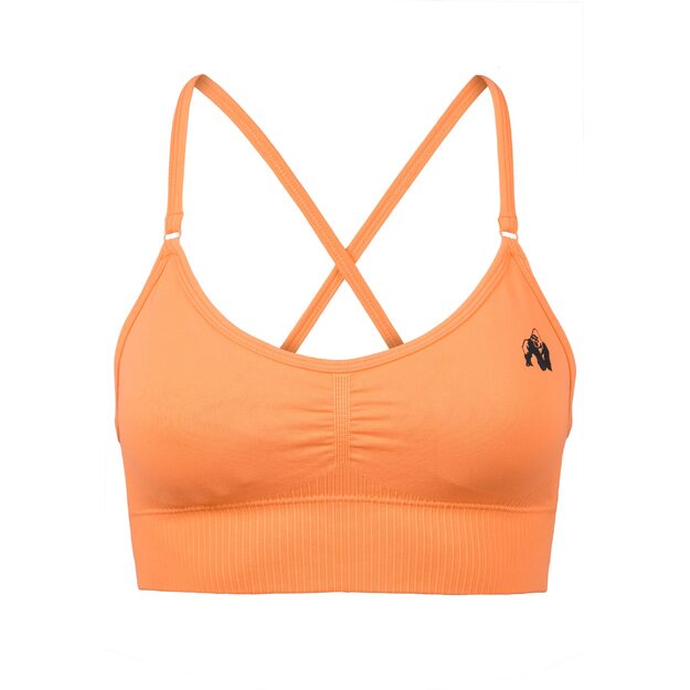 Gorilla Wear Olivia Seamless Sports Bra - Peach