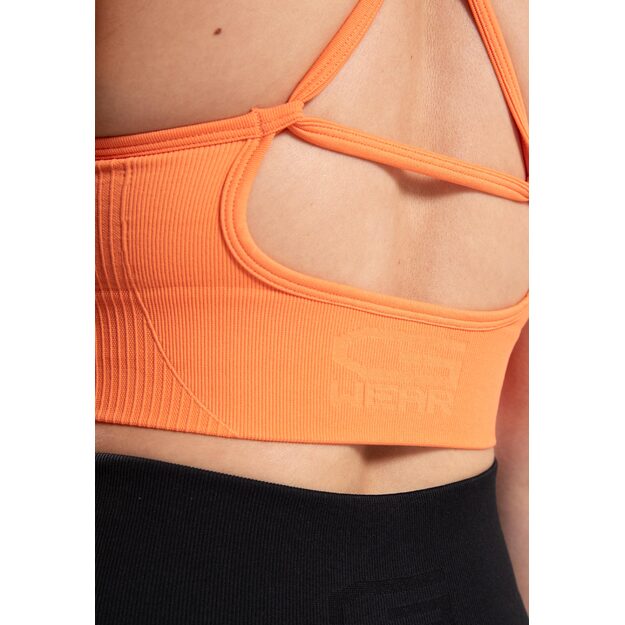 Gorilla Wear Olivia Seamless Sports Bra - Peach