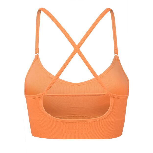 Gorilla Wear Olivia Seamless Sports Bra - Peach