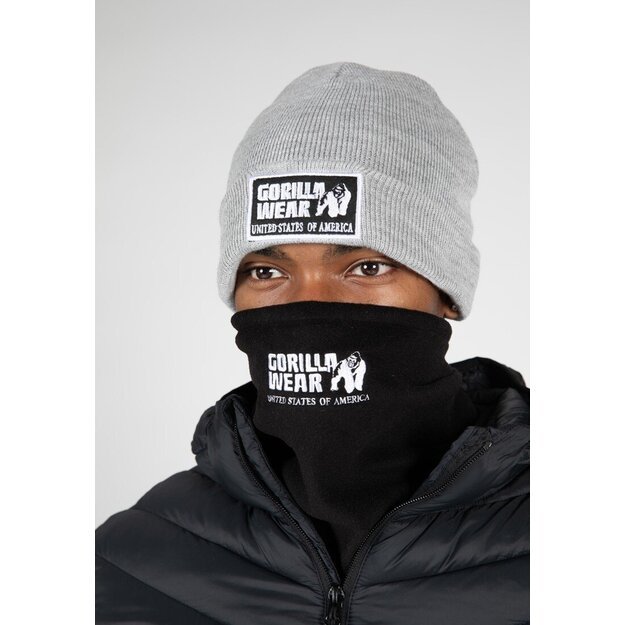 Gorilla Wear Wyoming Neck Warmer - Black