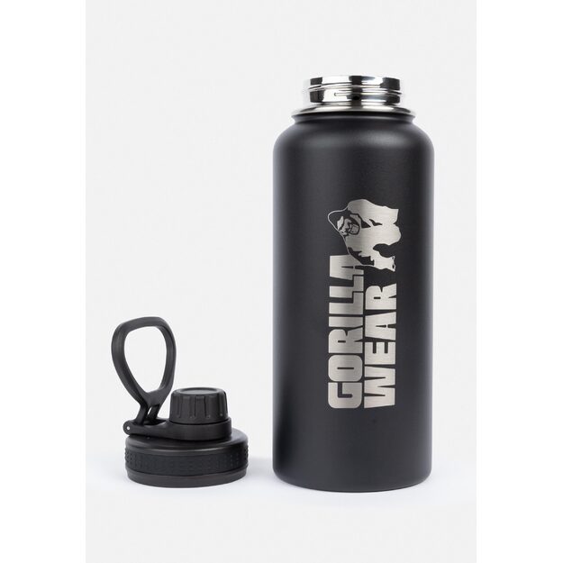 Insulated Stainless Steel Water Bottle 1000ML - Black 1
